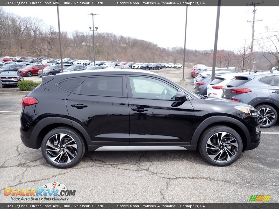 2021 Hyundai Tucson Sport AWD Black Noir Pearl / Black Photo #1