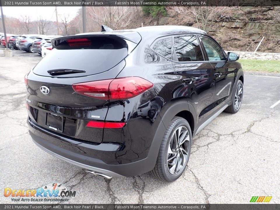 2021 Hyundai Tucson Sport AWD Black Noir Pearl / Black Photo #2