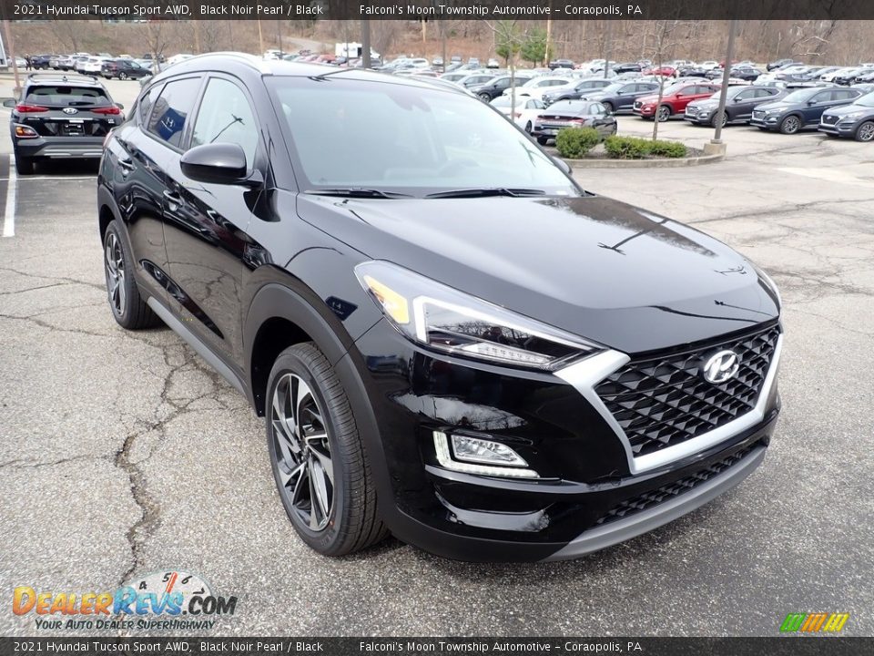 2021 Hyundai Tucson Sport AWD Black Noir Pearl / Black Photo #3