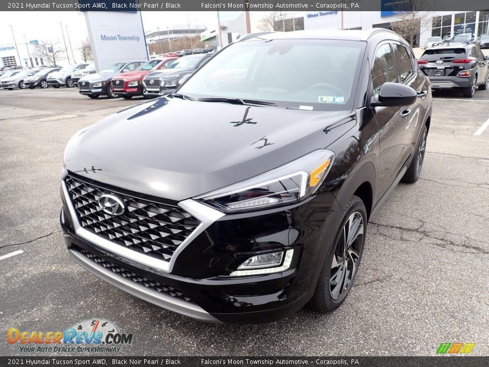 2021 Hyundai Tucson Sport AWD Black Noir Pearl / Black Photo #5