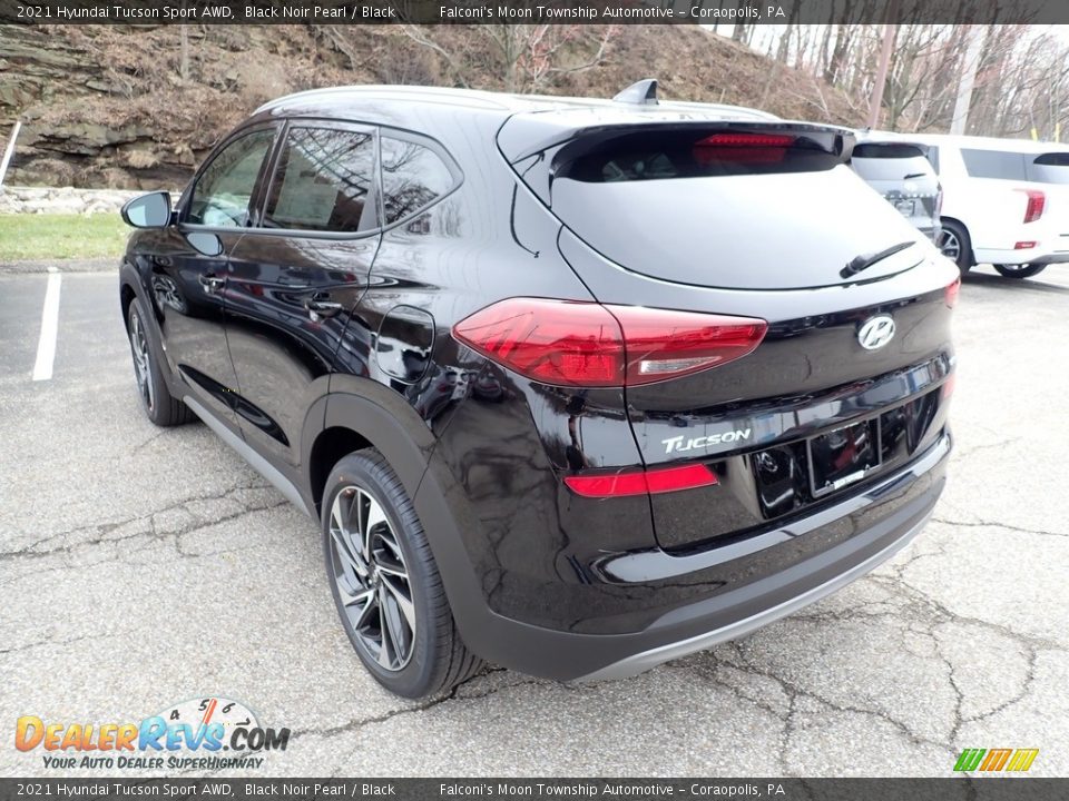 2021 Hyundai Tucson Sport AWD Black Noir Pearl / Black Photo #6