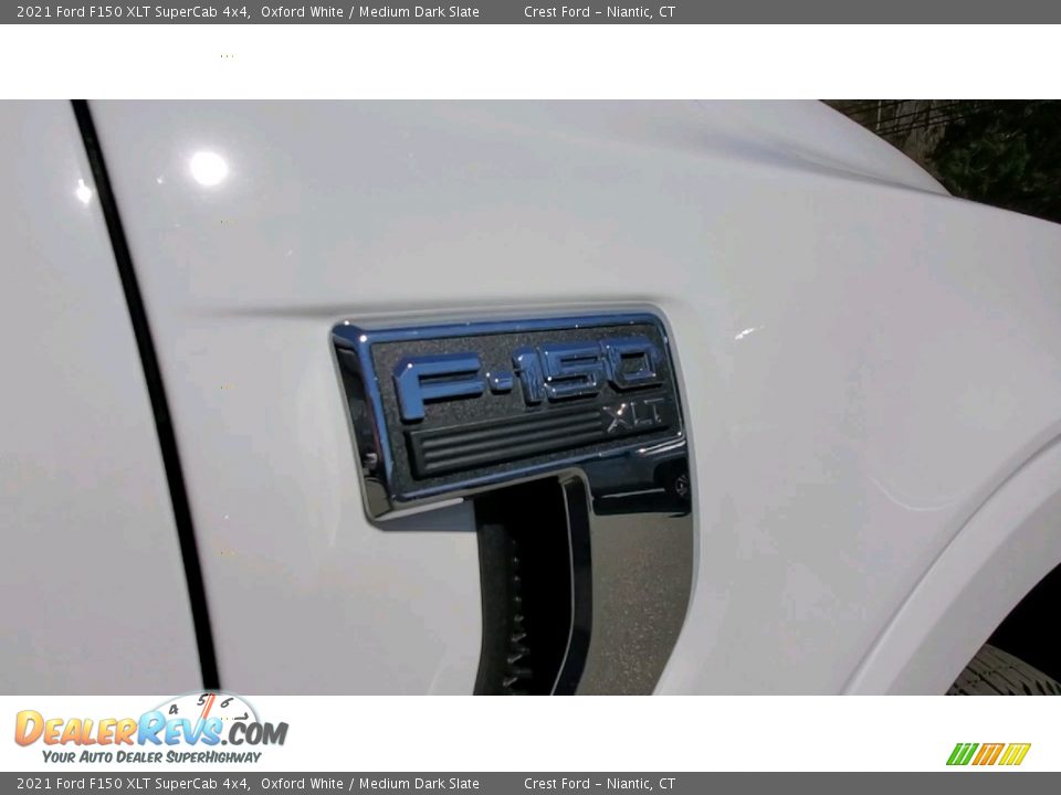 2021 Ford F150 XLT SuperCab 4x4 Oxford White / Medium Dark Slate Photo #25