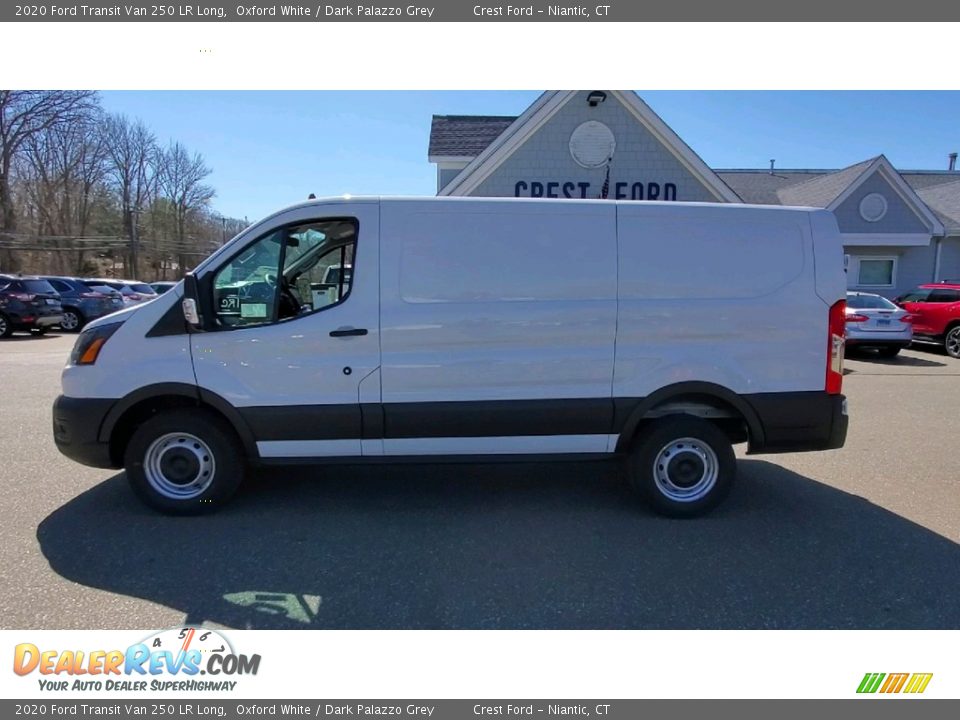 2020 Ford Transit Van 250 LR Long Oxford White / Dark Palazzo Grey Photo #4