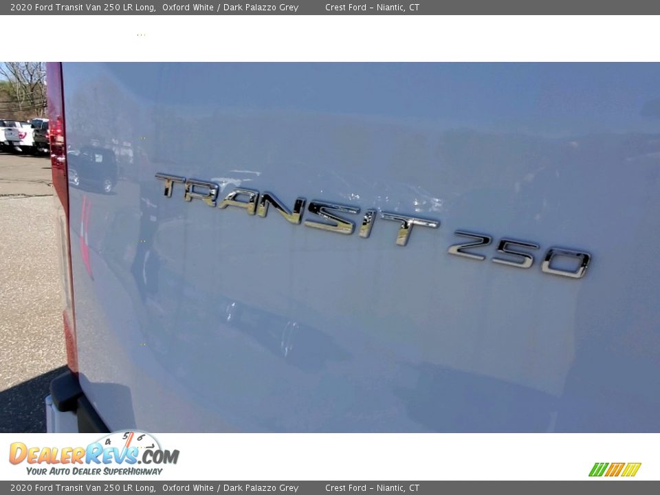 2020 Ford Transit Van 250 LR Long Oxford White / Dark Palazzo Grey Photo #9