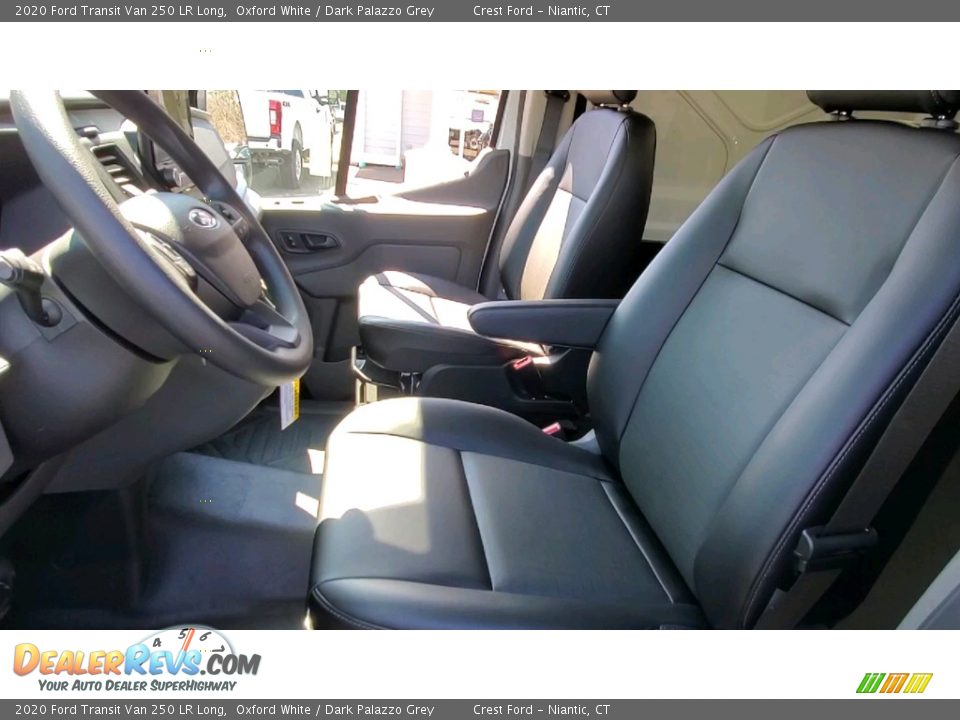 2020 Ford Transit Van 250 LR Long Oxford White / Dark Palazzo Grey Photo #11