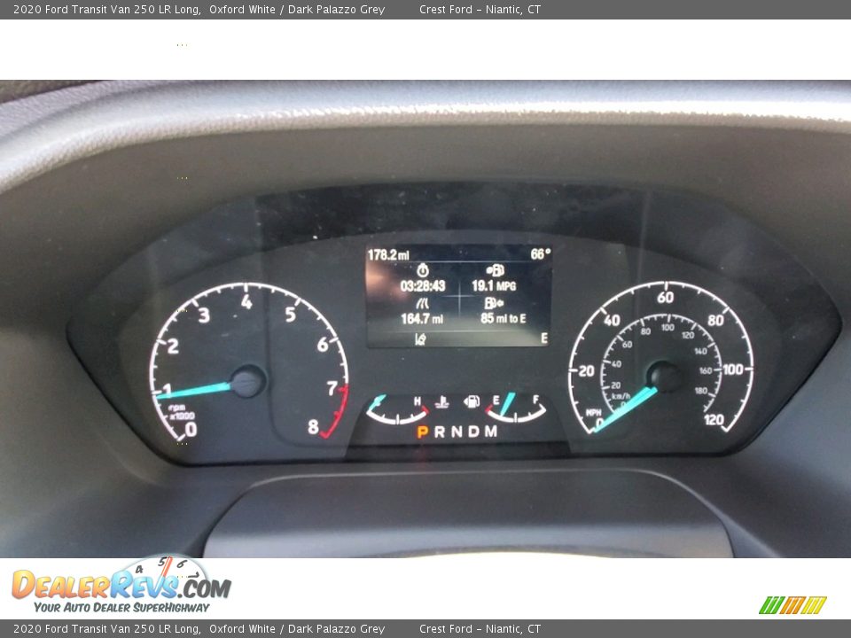 2020 Ford Transit Van 250 LR Long Oxford White / Dark Palazzo Grey Photo #13
