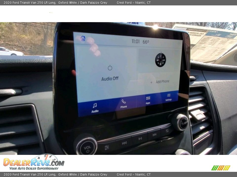 2020 Ford Transit Van 250 LR Long Oxford White / Dark Palazzo Grey Photo #14