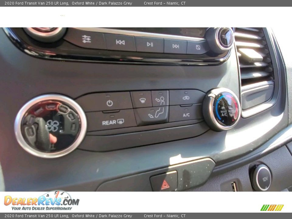 2020 Ford Transit Van 250 LR Long Oxford White / Dark Palazzo Grey Photo #15