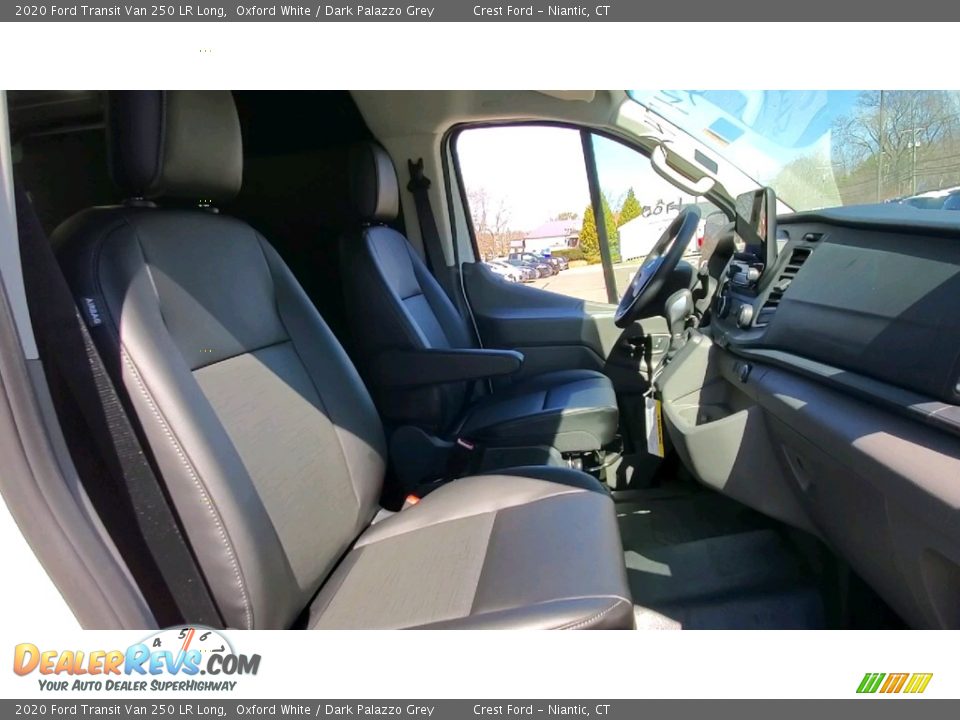 2020 Ford Transit Van 250 LR Long Oxford White / Dark Palazzo Grey Photo #22