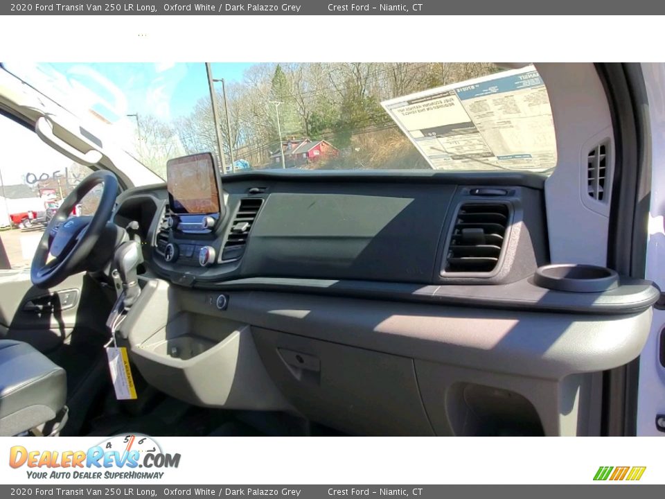 2020 Ford Transit Van 250 LR Long Oxford White / Dark Palazzo Grey Photo #23