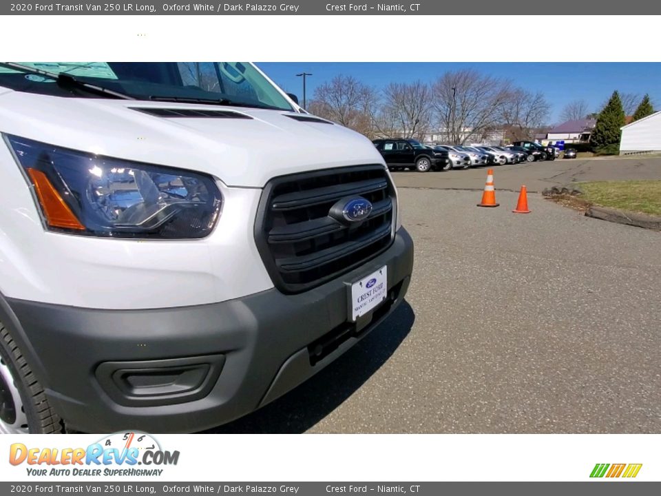 2020 Ford Transit Van 250 LR Long Oxford White / Dark Palazzo Grey Photo #25