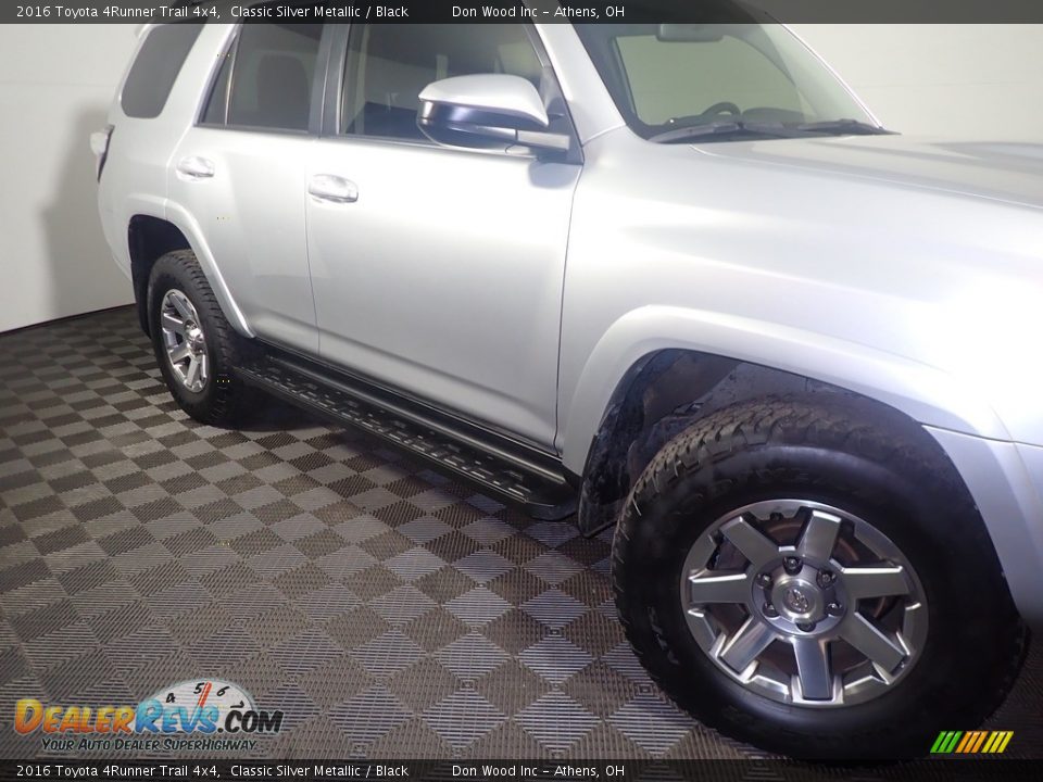 2016 Toyota 4Runner Trail 4x4 Classic Silver Metallic / Black Photo #5