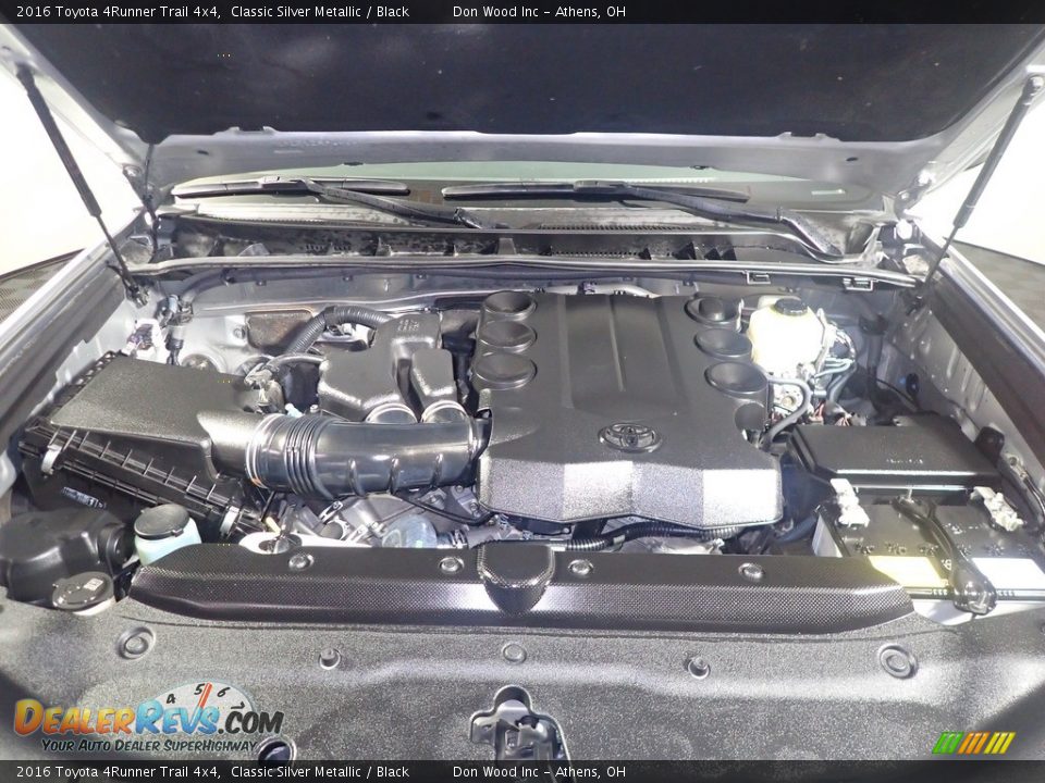 2016 Toyota 4Runner Trail 4x4 Classic Silver Metallic / Black Photo #8