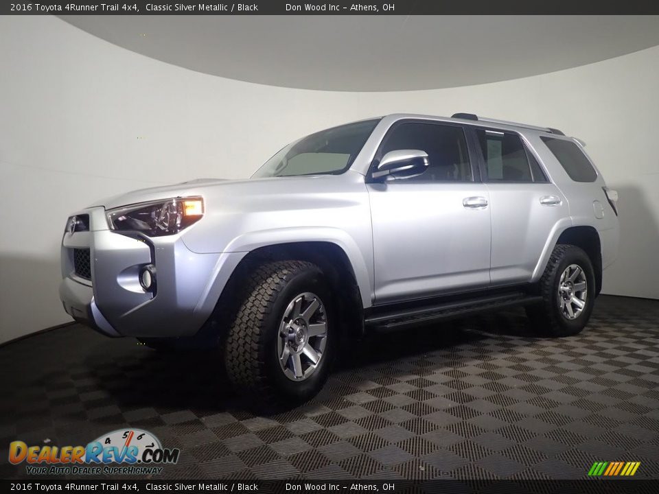 2016 Toyota 4Runner Trail 4x4 Classic Silver Metallic / Black Photo #9
