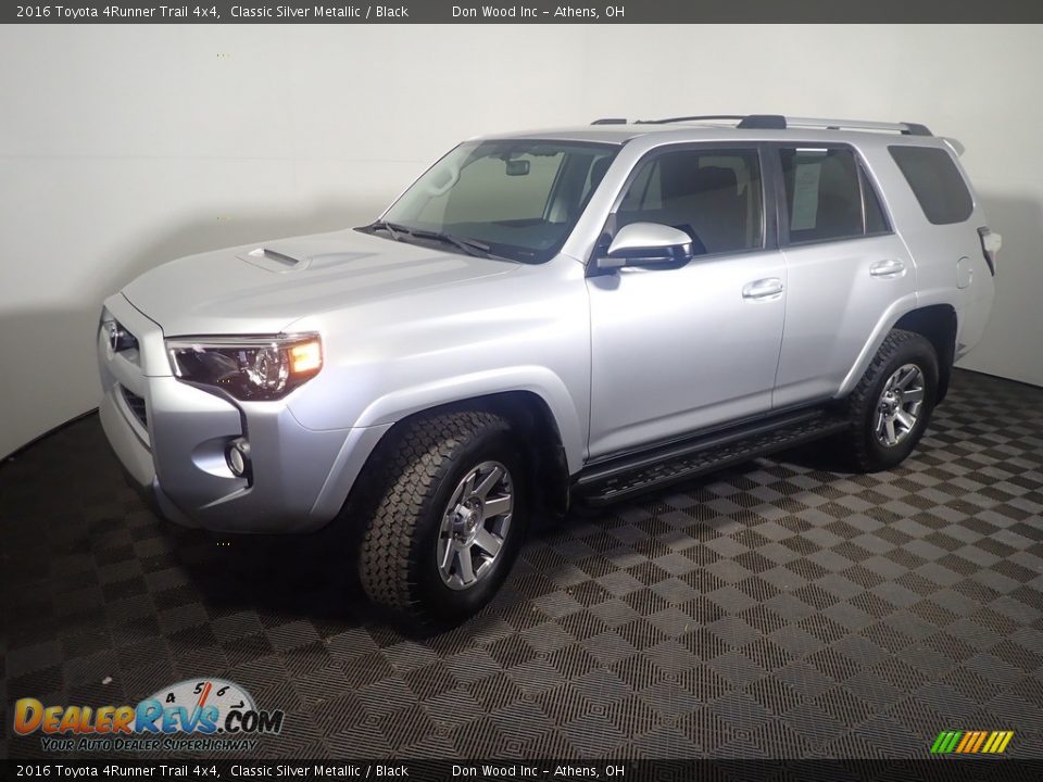 2016 Toyota 4Runner Trail 4x4 Classic Silver Metallic / Black Photo #10