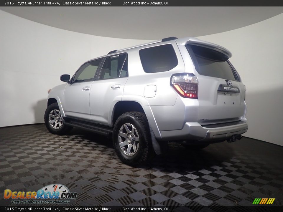 2016 Toyota 4Runner Trail 4x4 Classic Silver Metallic / Black Photo #12