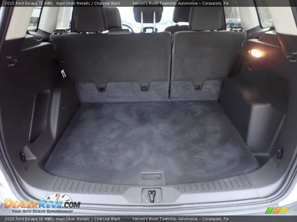 2015 Ford Escape SE 4WD Ingot Silver Metallic / Charcoal Black Photo #4