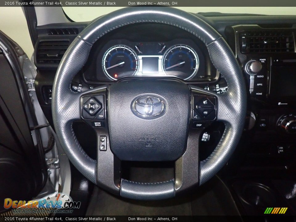 2016 Toyota 4Runner Trail 4x4 Classic Silver Metallic / Black Photo #29