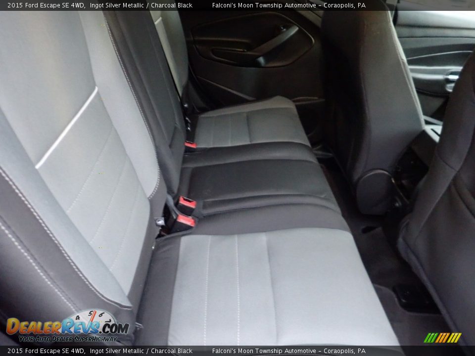 2015 Ford Escape SE 4WD Ingot Silver Metallic / Charcoal Black Photo #14