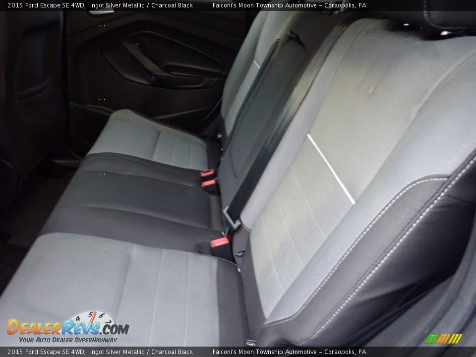 2015 Ford Escape SE 4WD Ingot Silver Metallic / Charcoal Black Photo #16