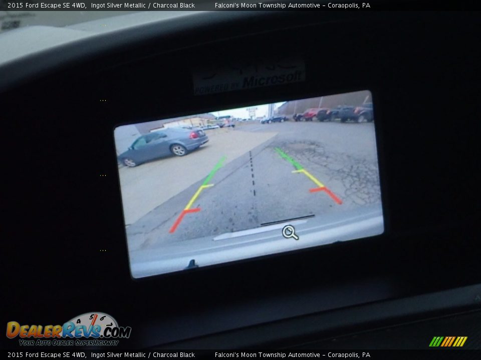 2015 Ford Escape SE 4WD Ingot Silver Metallic / Charcoal Black Photo #25