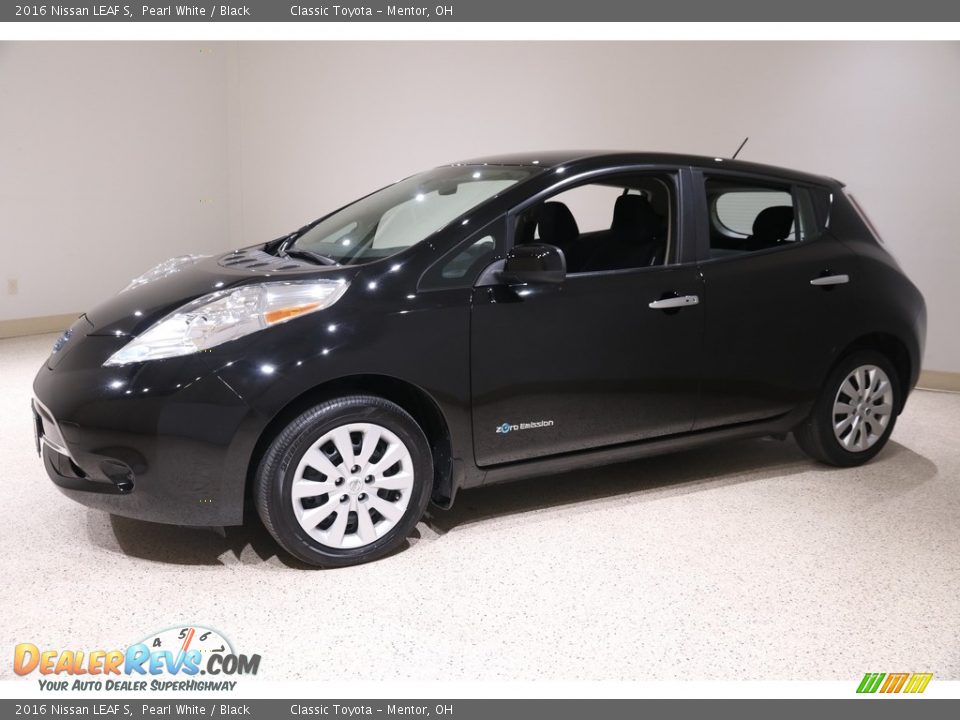 Pearl White 2016 Nissan LEAF S Photo #3