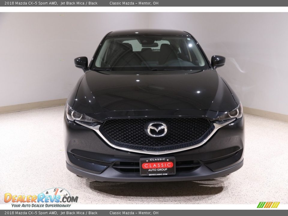 2018 Mazda CX-5 Sport AWD Jet Black Mica / Black Photo #2