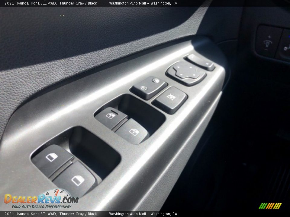 2021 Hyundai Kona SEL AWD Thunder Gray / Black Photo #14