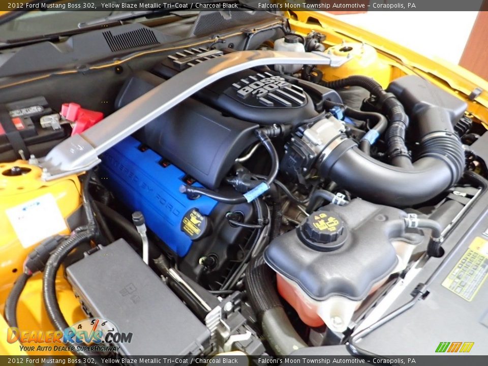 2012 Ford Mustang Boss 302 5.0 Liter Hi-Po DOHC 32-Valve Ti-VCT V8 Engine Photo #19