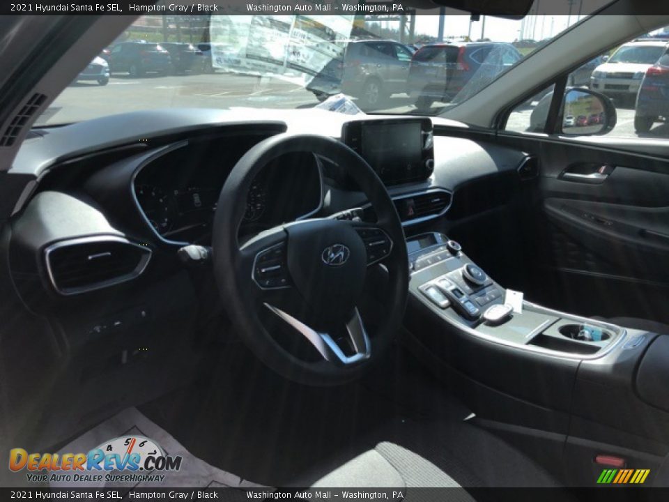 2021 Hyundai Santa Fe SEL Hampton Gray / Black Photo #4