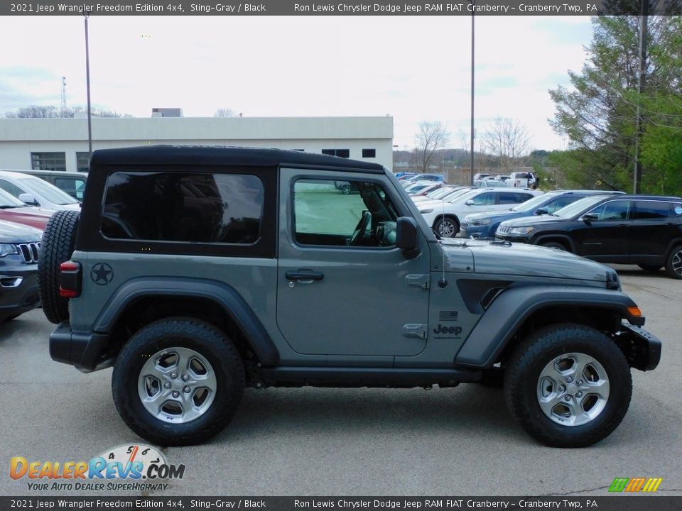 2021 Jeep Wrangler Freedom Edition 4x4 Sting-Gray / Black Photo #4