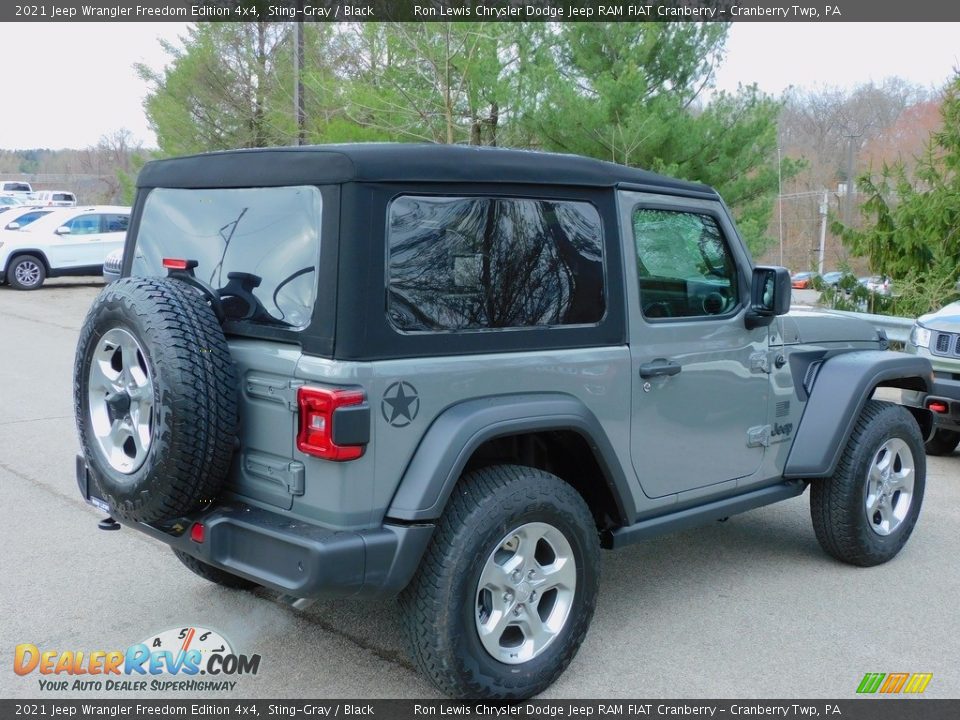 2021 Jeep Wrangler Freedom Edition 4x4 Sting-Gray / Black Photo #5