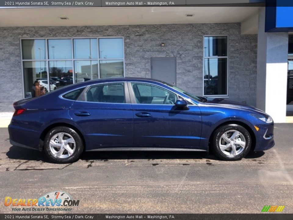 2021 Hyundai Sonata SE Stormy Sea / Dark Gray Photo #2