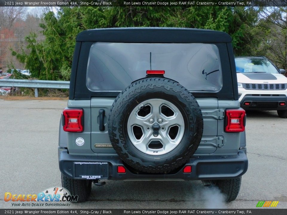 2021 Jeep Wrangler Freedom Edition 4x4 Sting-Gray / Black Photo #6