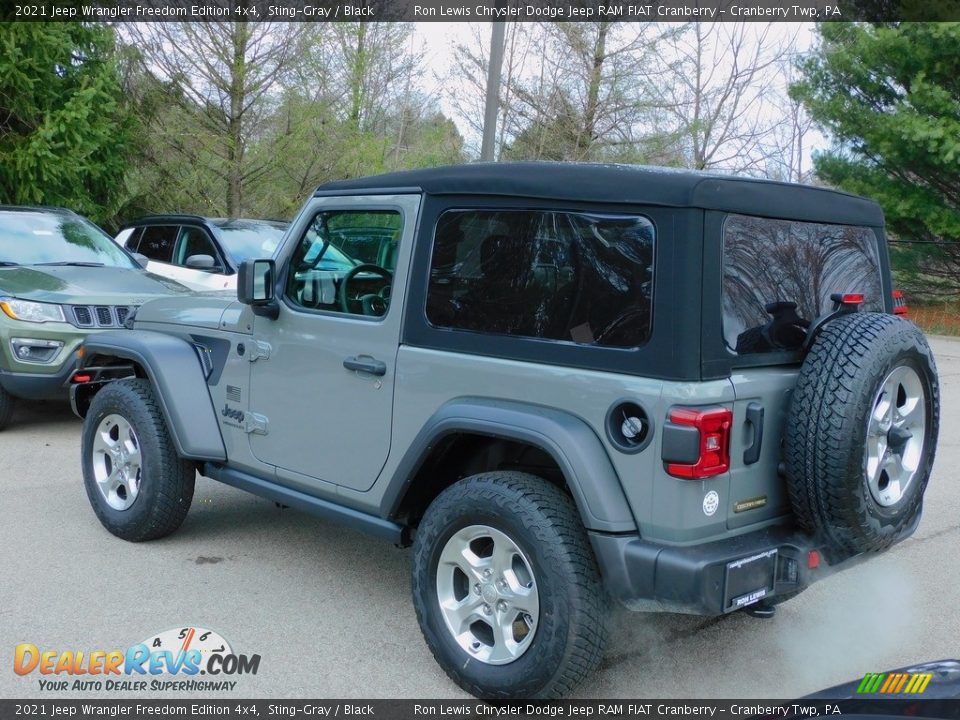 2021 Jeep Wrangler Freedom Edition 4x4 Sting-Gray / Black Photo #8