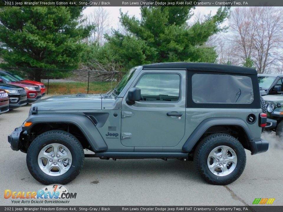 2021 Jeep Wrangler Freedom Edition 4x4 Sting-Gray / Black Photo #9