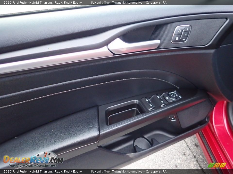 Door Panel of 2020 Ford Fusion Hybrid Titanium Photo #18