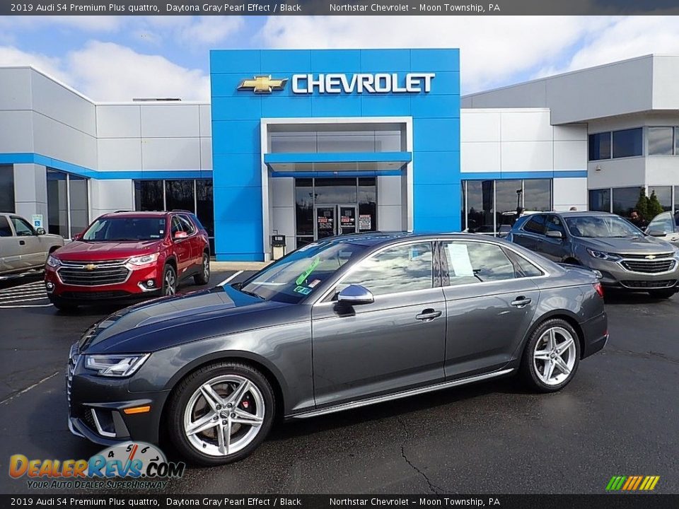 2019 Audi S4 Premium Plus quattro Daytona Gray Pearl Effect / Black Photo #1