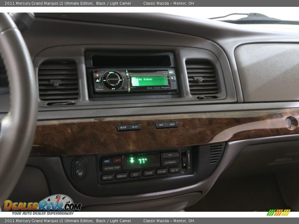 2011 Mercury Grand Marquis LS Ultimate Edition Black / Light Camel Photo #10