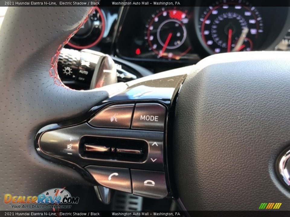 2021 Hyundai Elantra N-Line Steering Wheel Photo #11