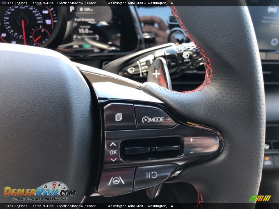 2021 Hyundai Elantra N-Line Steering Wheel Photo #12