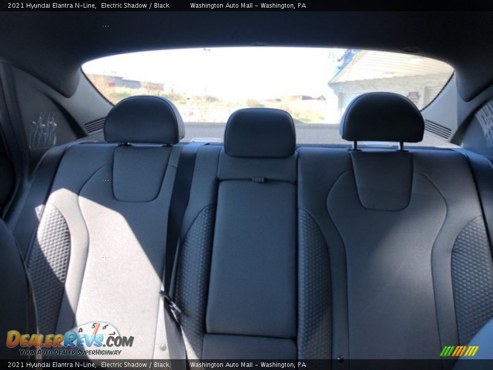 2021 Hyundai Elantra N-Line Electric Shadow / Black Photo #15