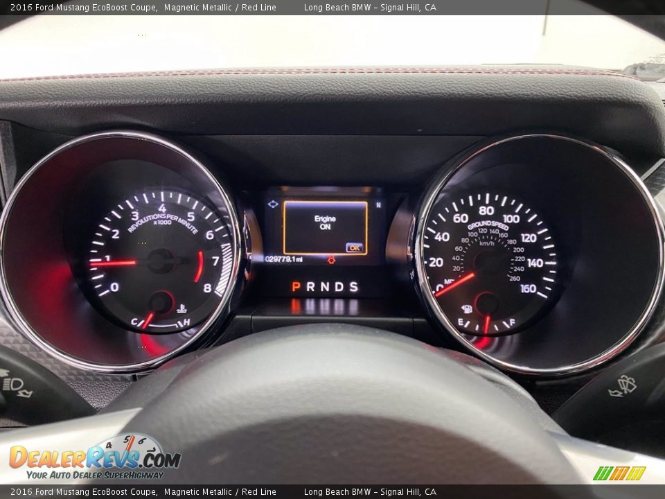 2016 Ford Mustang EcoBoost Coupe Gauges Photo #20