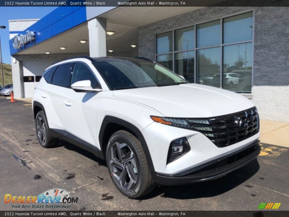 2022 Hyundai Tucson Limited AWD Quartz White / Black Photo #1