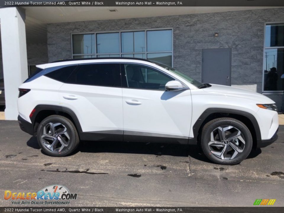 2022 Hyundai Tucson Limited AWD Quartz White / Black Photo #2