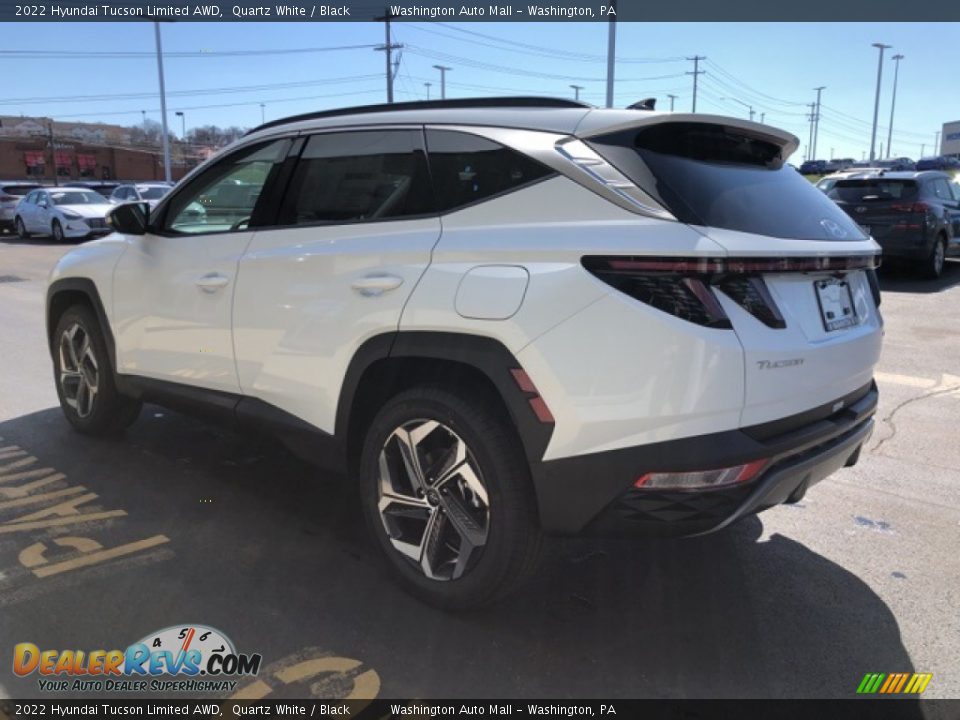 2022 Hyundai Tucson Limited AWD Quartz White / Black Photo #3