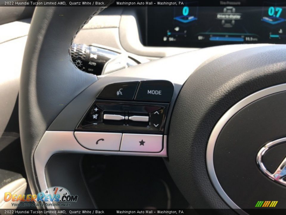 2022 Hyundai Tucson Limited AWD Quartz White / Black Photo #11