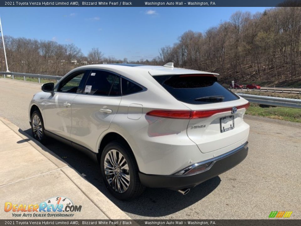 2021 Toyota Venza Hybrid Limited AWD Blizzard White Pearl / Black Photo #2