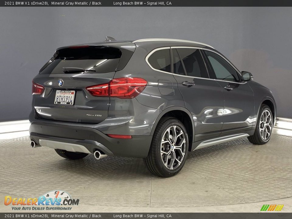 2021 BMW X1 sDrive28i Mineral Gray Metallic / Black Photo #5