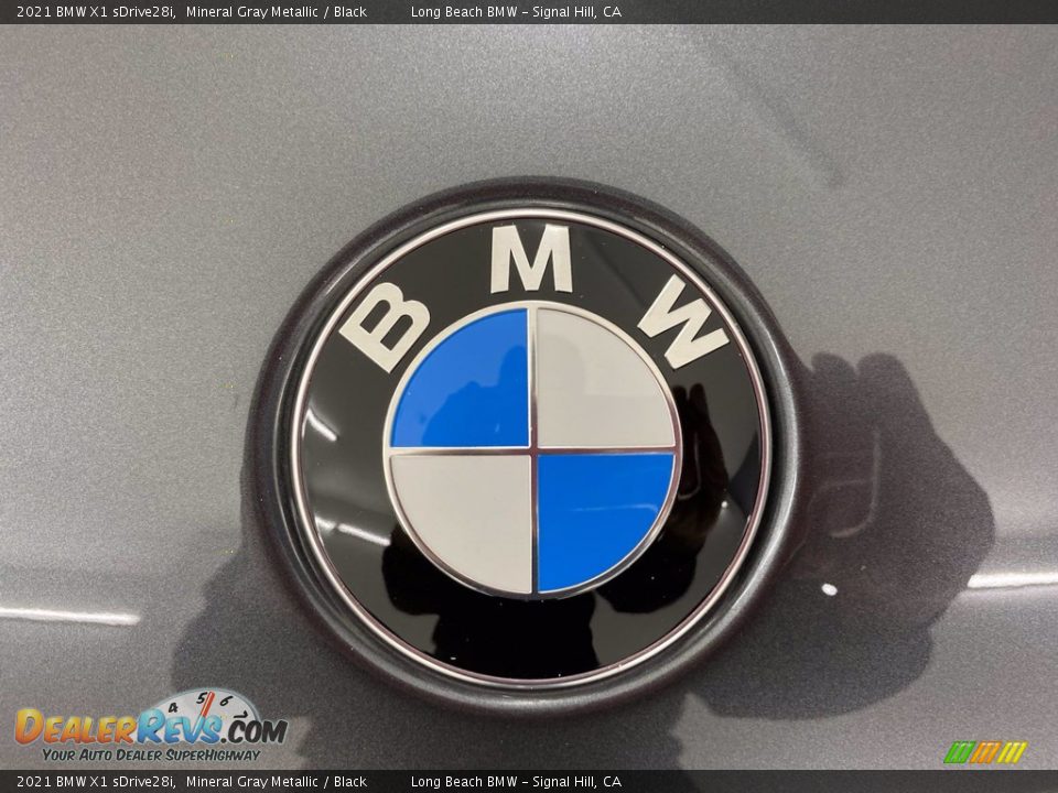 2021 BMW X1 sDrive28i Mineral Gray Metallic / Black Photo #8